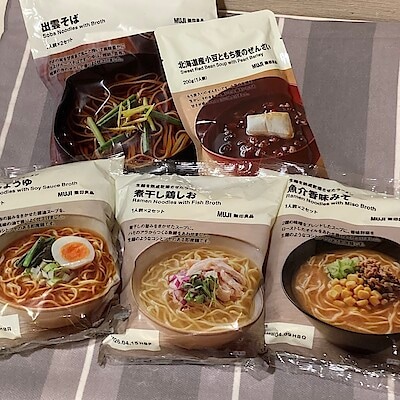 【イトーヨーカドー古淵】3種のラーメンと出雲そばとぜんざい