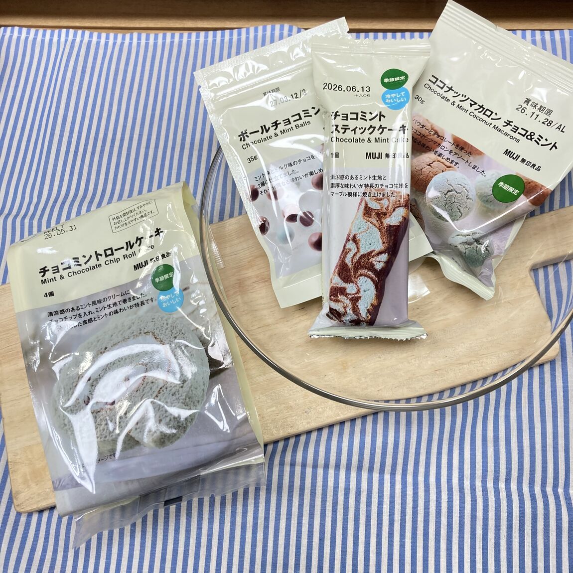 ミントのお菓子のご紹介