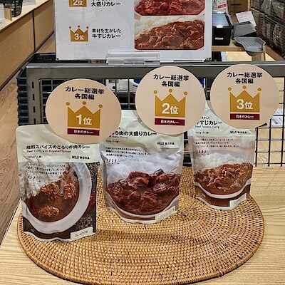 【アトレ川越】あなたの知らないMUJIカレー総選挙 各国編 結果発表