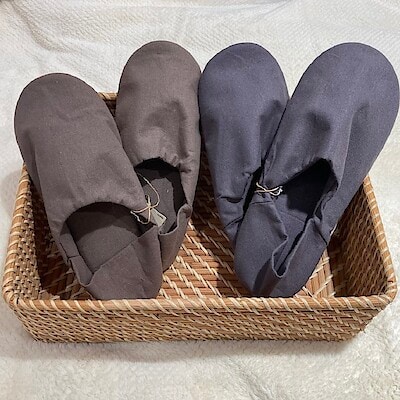 【アトレ川越】残反を使ったバブーシュのご紹介