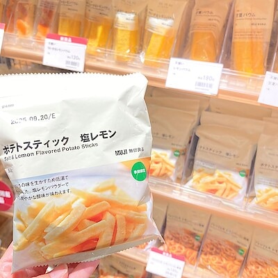 【イオンモール鈴鹿】季節のお菓子｜ポテトスティック　塩レモン