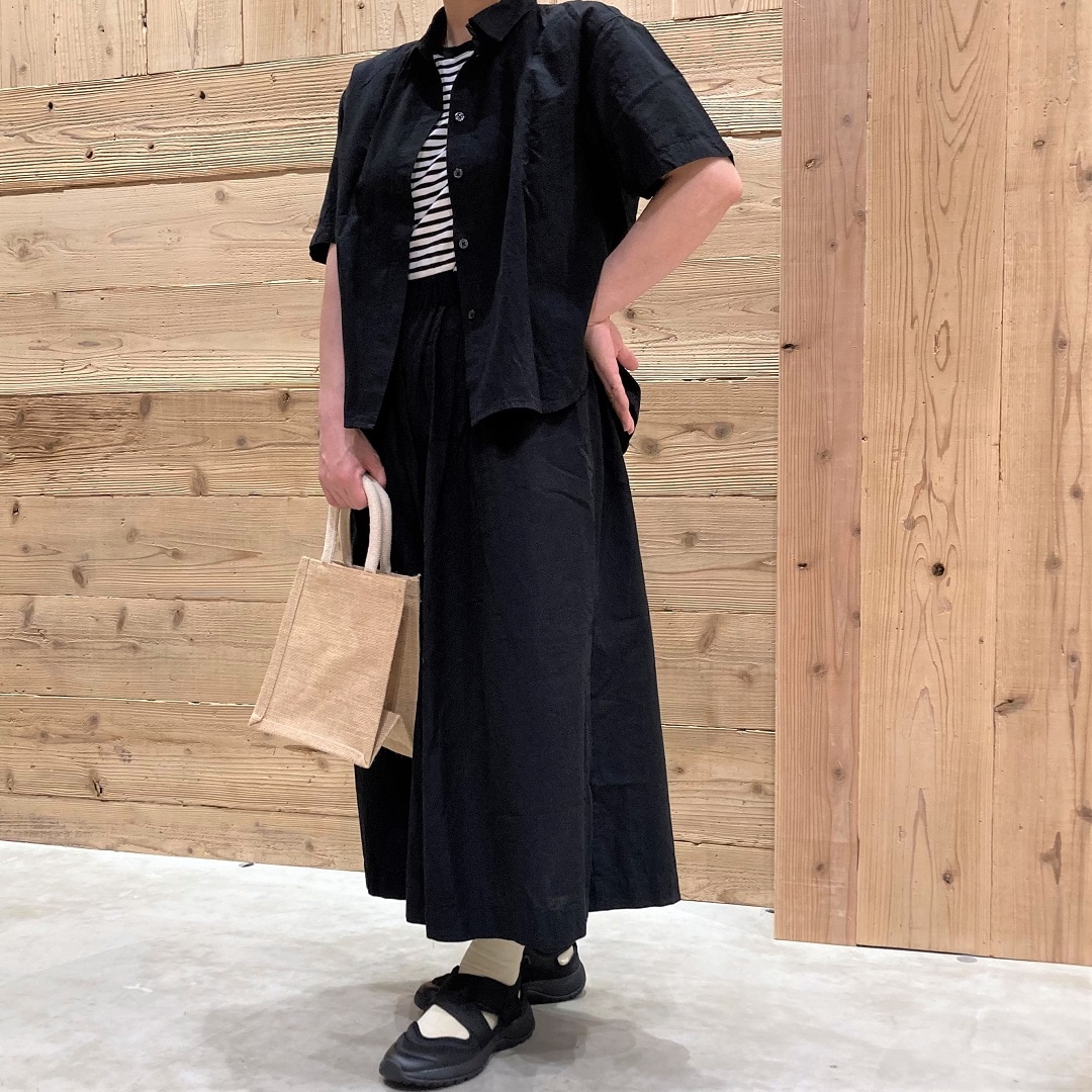 【イオンモール鈴鹿】大人女子にもおすすめ｜涼感　レギュラーカラー半袖シャツ