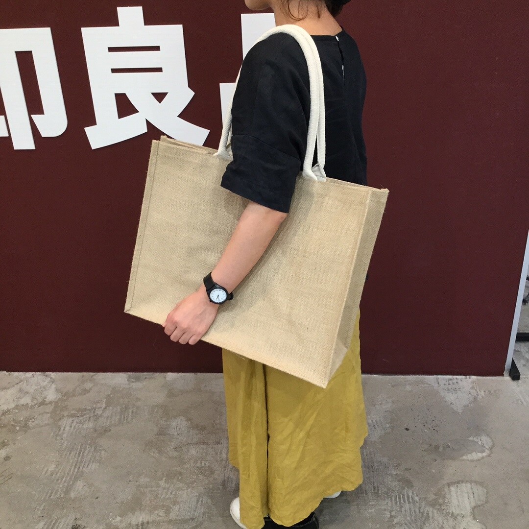 キービジュアル画像：ジュートマイバッグ｜スタッフのおすすめ