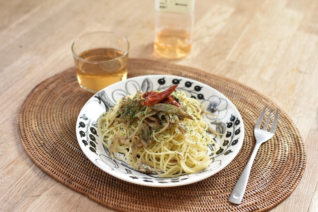 【MUJIcomホテルメトロポリタン鎌倉】根菜で作るオイルパスタ・味噌スープ
