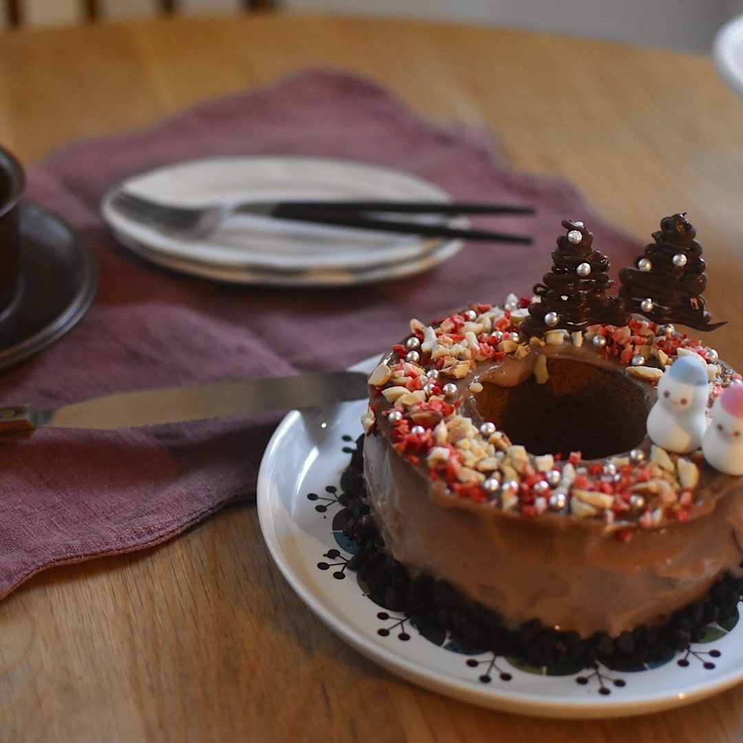 【MUJIcom鎌倉】クリスマスバウムリース　チョコ