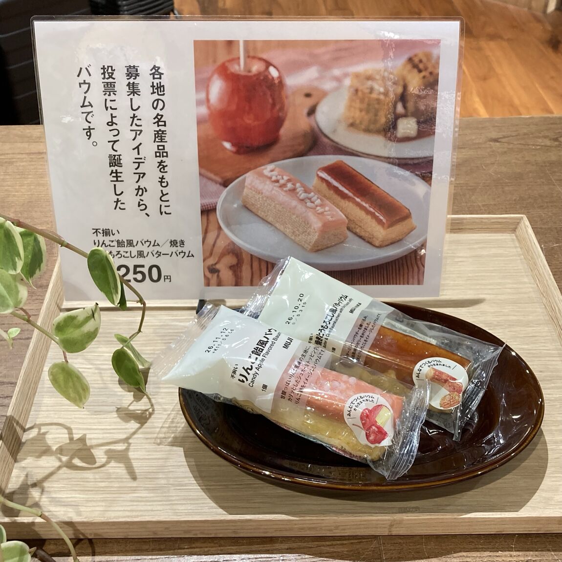 試食みんなでつくるバウム