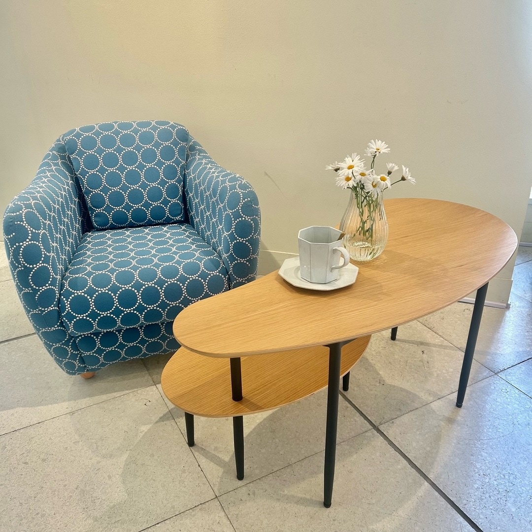 IDÉE 自由が丘】 MINI MILLER ARM CHAIR オーダーファブリック のご
