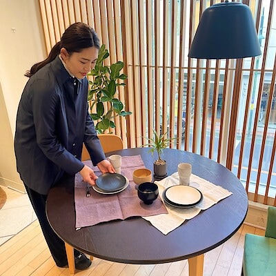 【IDÉE 自由が丘】オリジナル食器actuel:sol