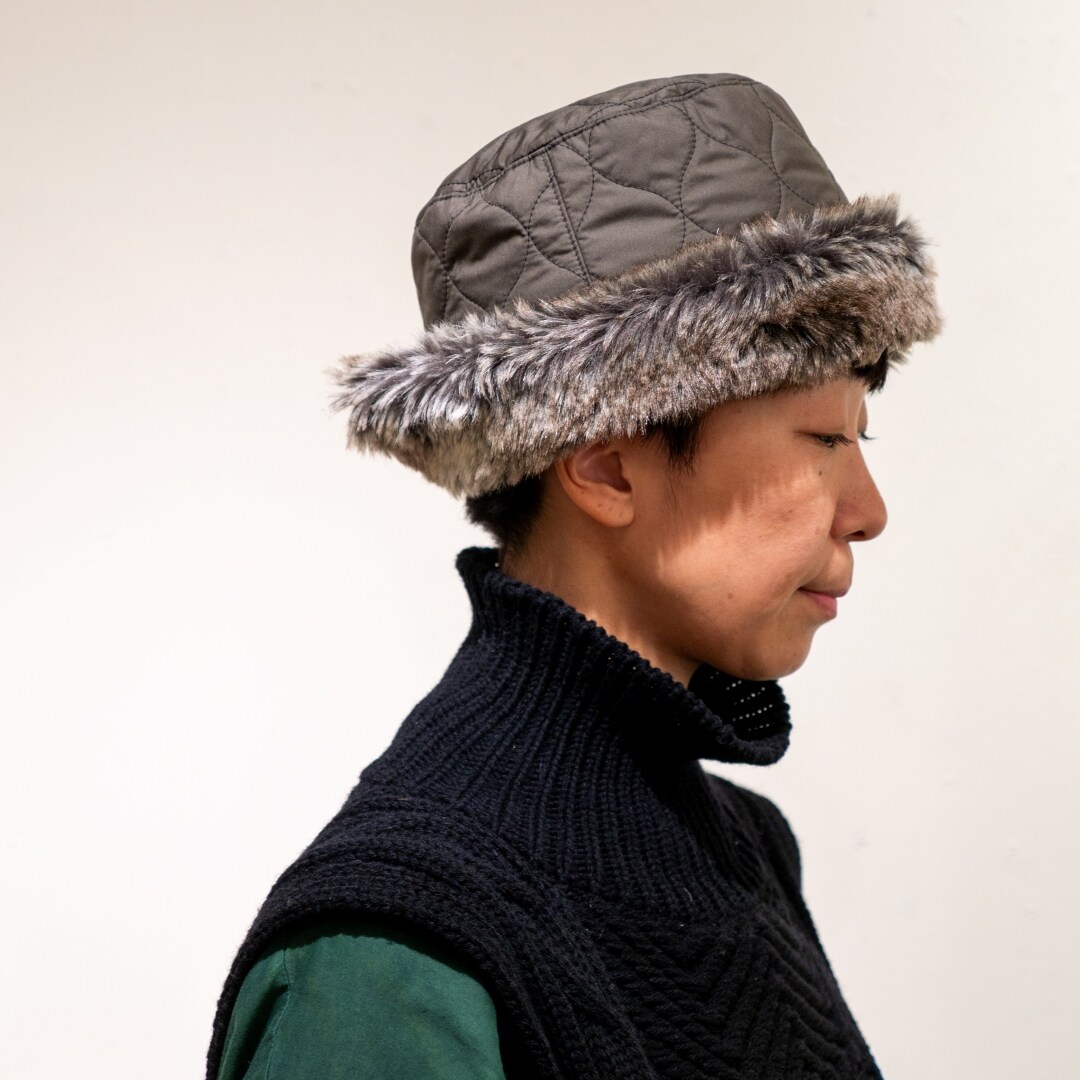 冬の相棒 chisakiのファーハット