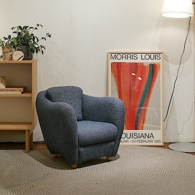 【IDÉE六本木店】MINI MILLER ARM CHAIR 張地リニューアル