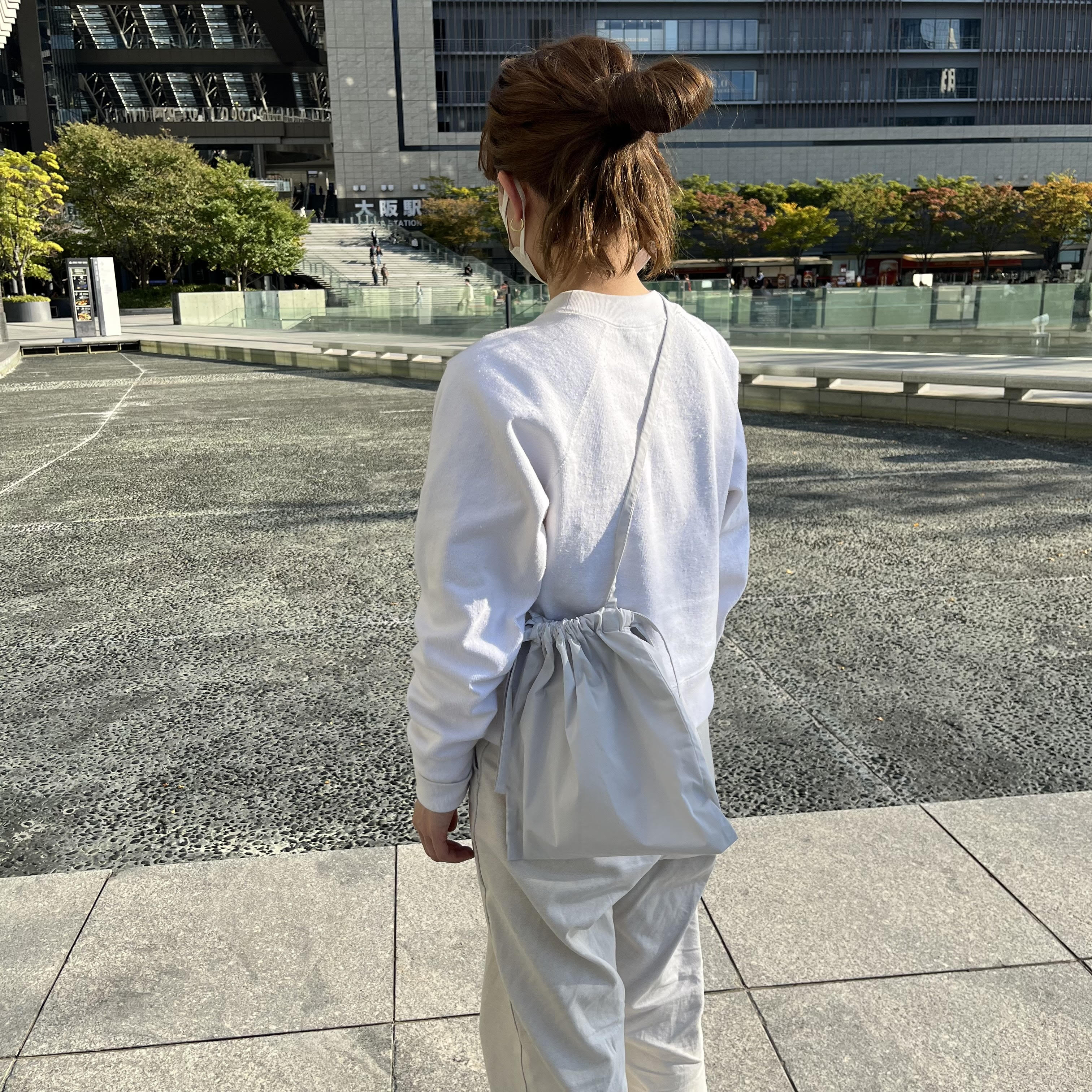 IDEE別注】formuniform Drawstring Backpack ホワイト