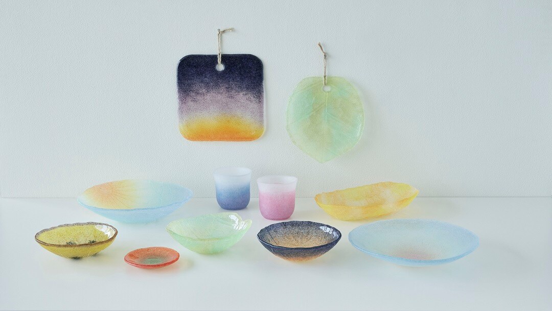 奥田康夫　ガラス作品