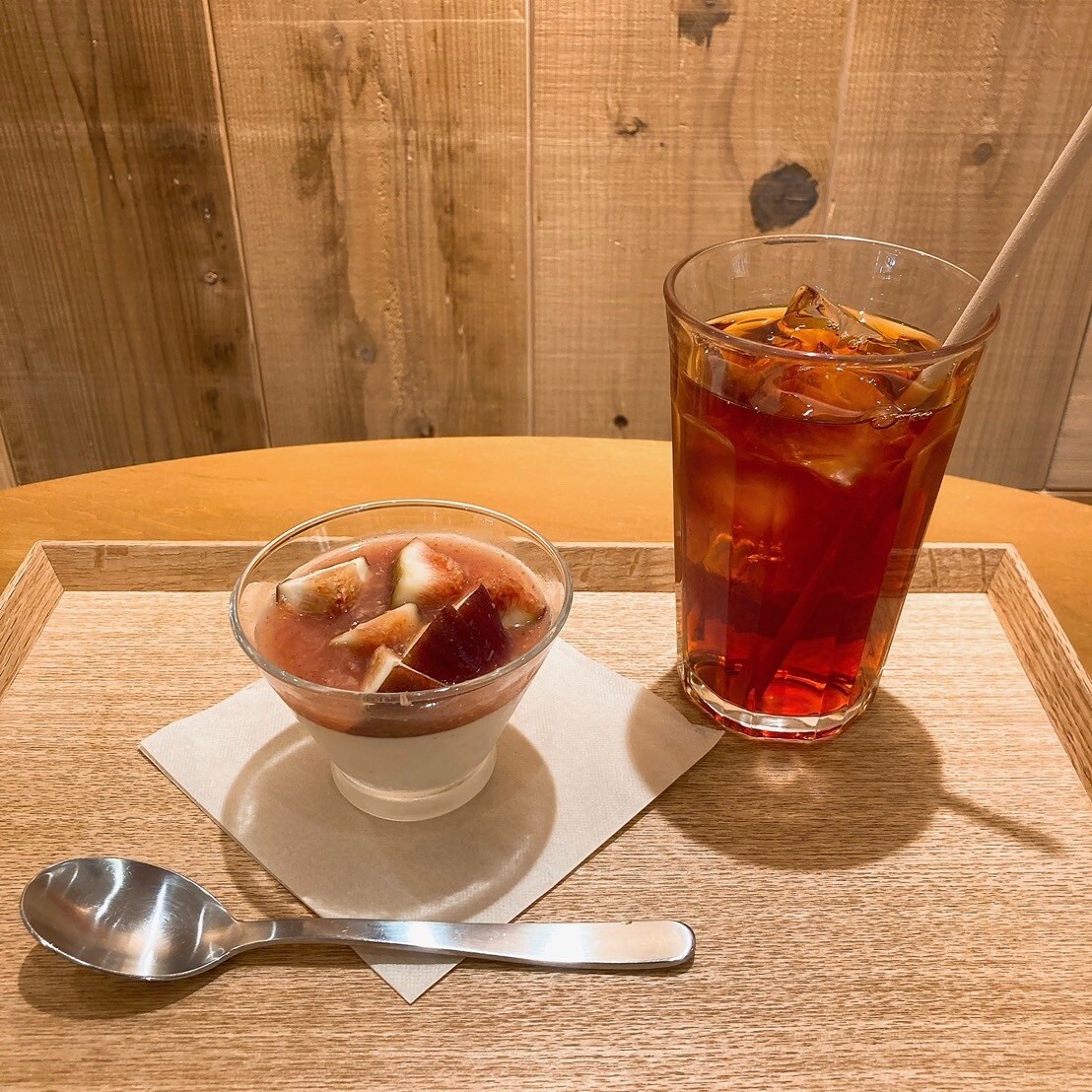 【Café＆Meal近鉄四日市店】いちじくとバニラのパンナコッタ
