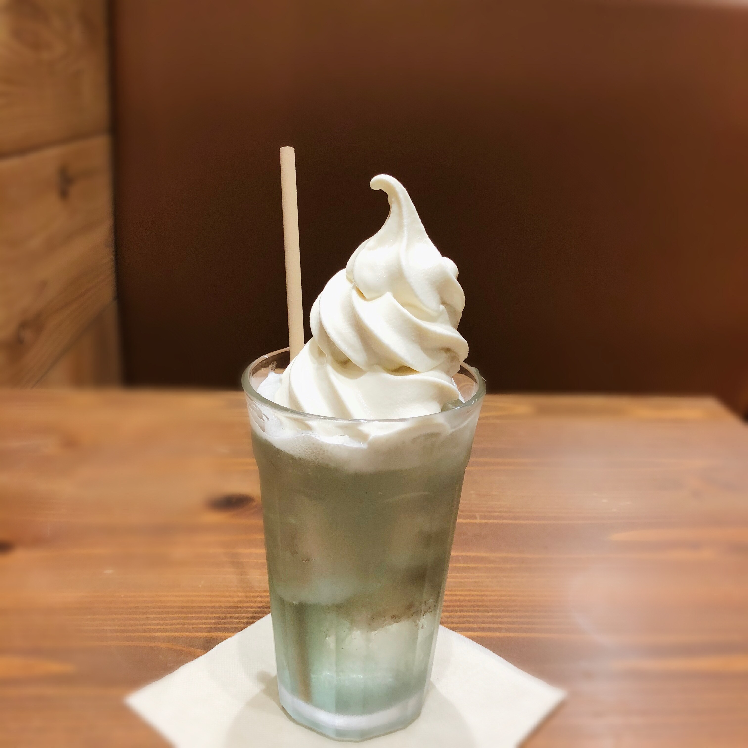 【Café＆Meal MUJI近鉄四日市店】クリームソーダ