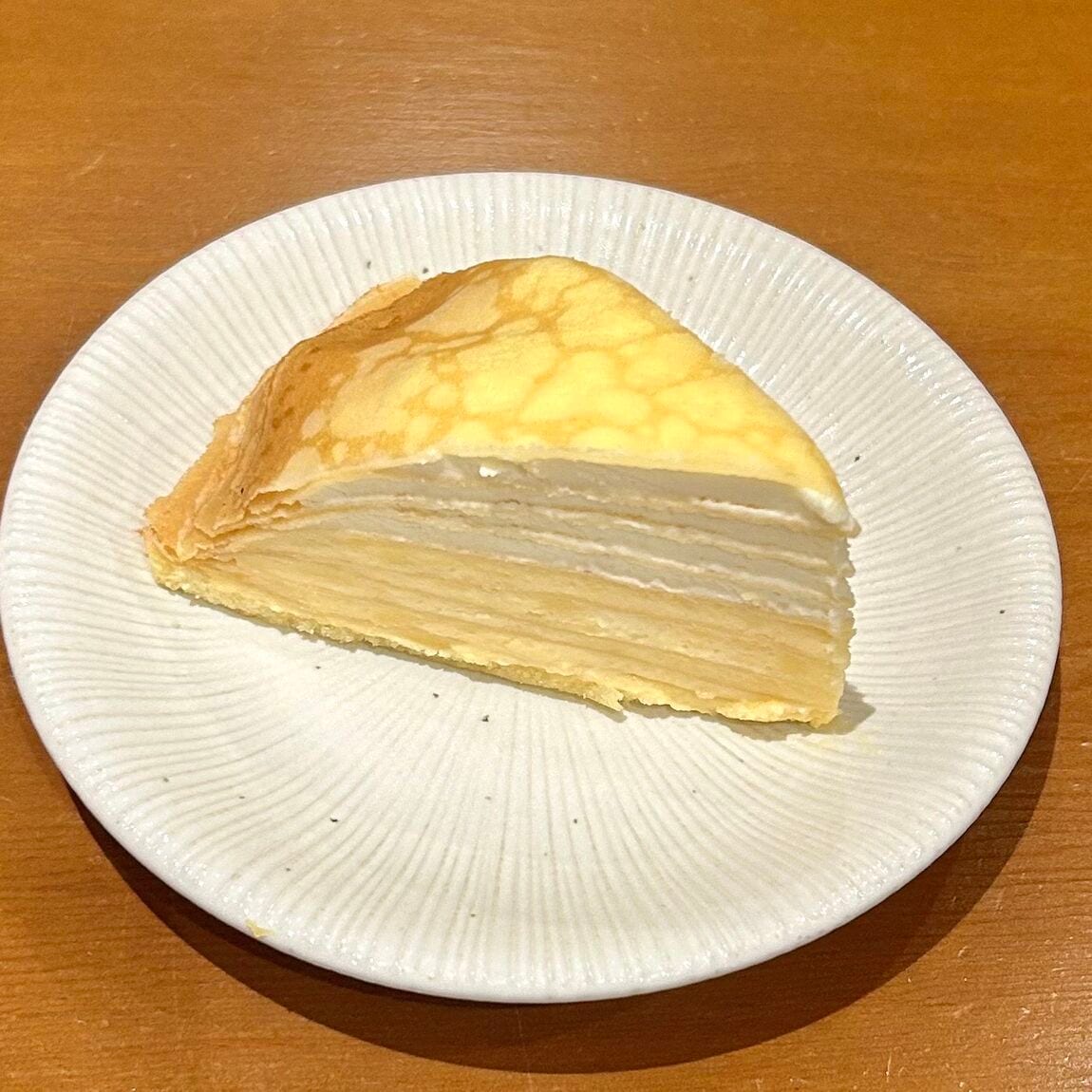 【Café＆MealMUJI近鉄四日市】ミルクレープ
