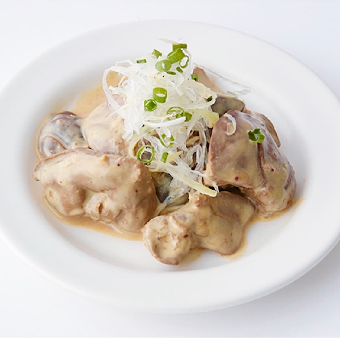 【Café＆Meal MUJI近鉄四日市】レバーとこんにゃくのからしマヨネーズ和え
