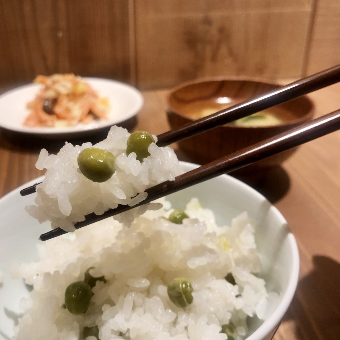 【Café＆Meal MUJI近鉄四日市】えんどう豆ごはん