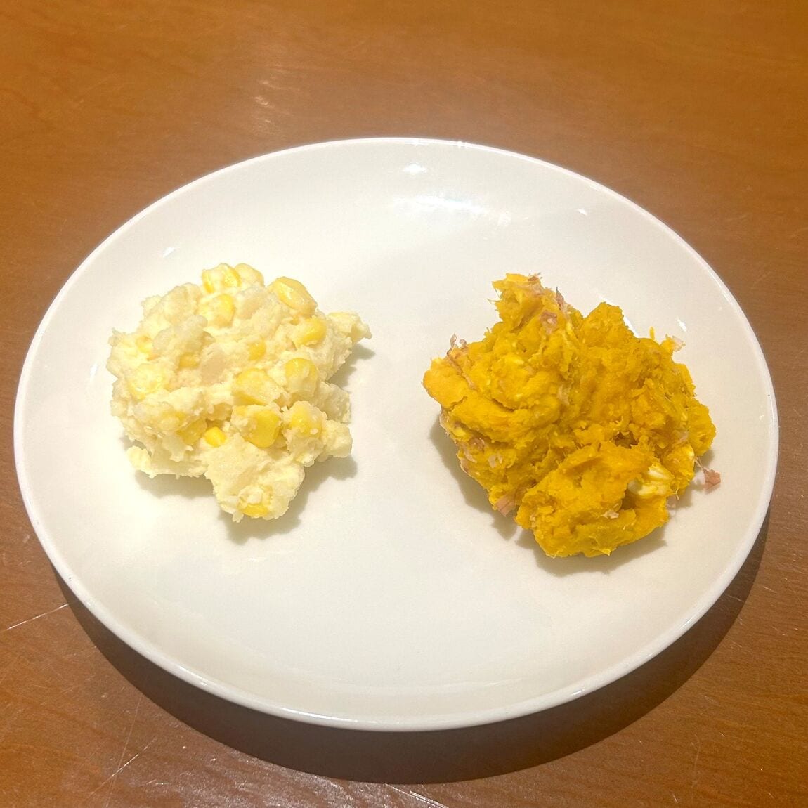 【Café＆MealMUJI近鉄四日市】かぼちゃサラダとポテトサラダ