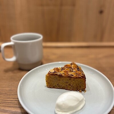 【Café&MealMUJI新百合丘オーパ】～アーモンドケーキ～