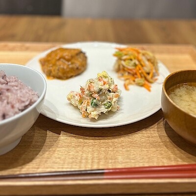 【Café＆MealMUJI新百合丘オーパ】インサラータ・ルッサ　北イタリアのポテトサラダ　