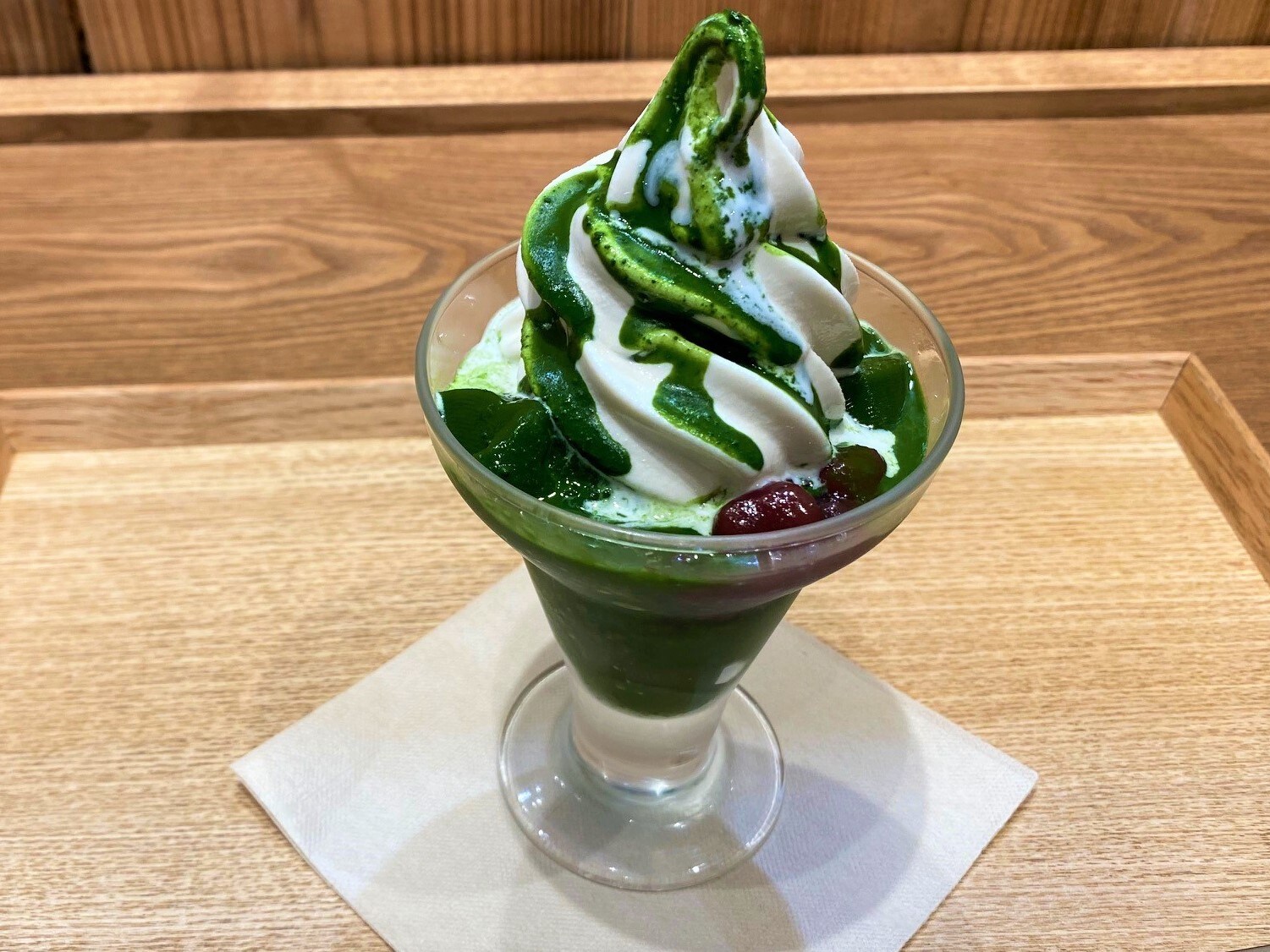 抹茶パフェ
