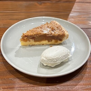 【Cafe＆MealMUJI新百合丘オーパ】～りんごとシナモンのパイ～