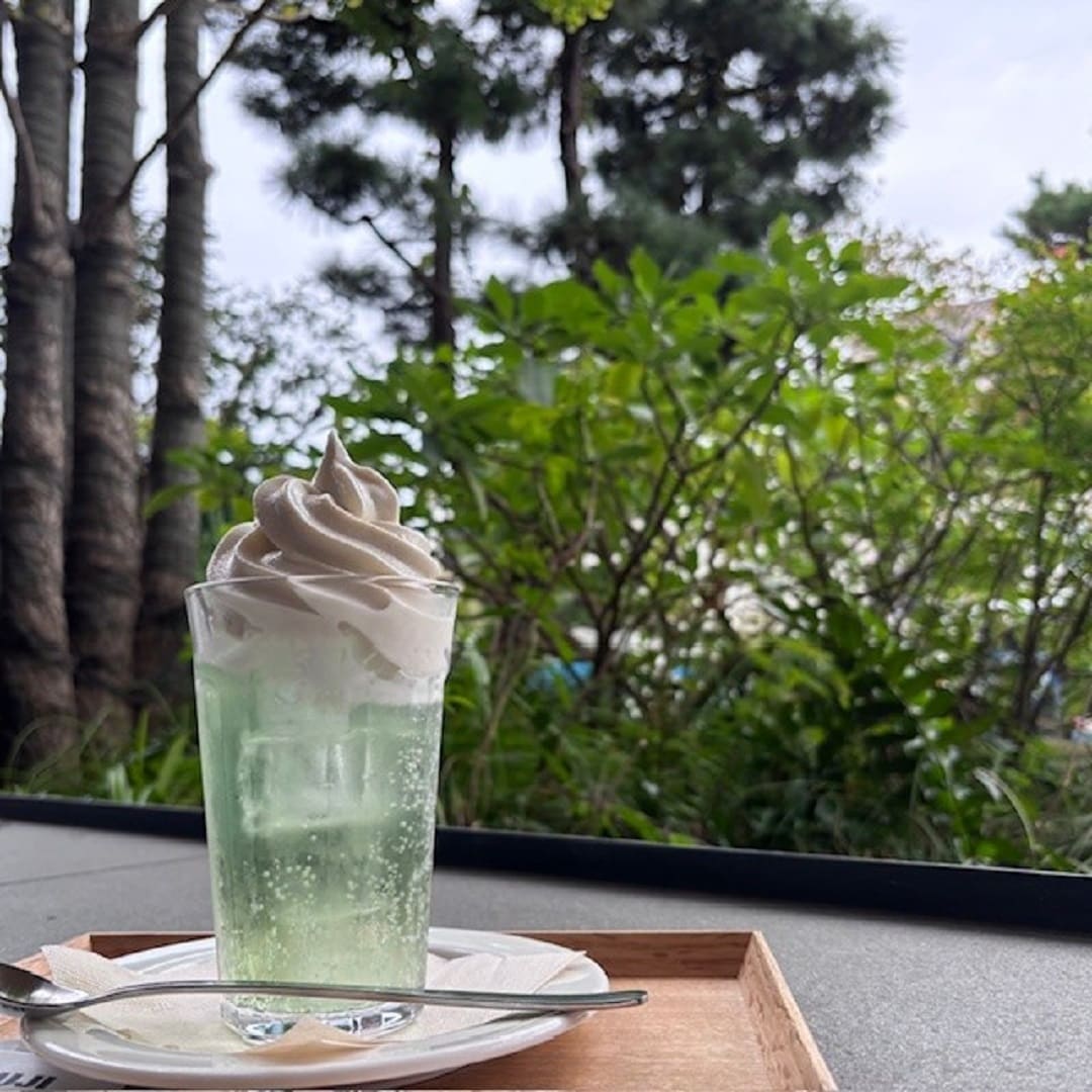 【Café＆Meal MUJI 鎌倉】クリームソーダ