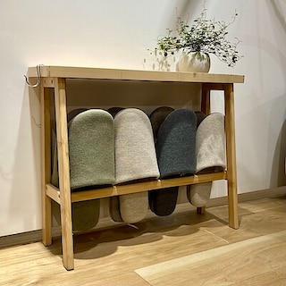 【エブリイOkanaka津高】竹材スリムトレーテーブルのご紹介