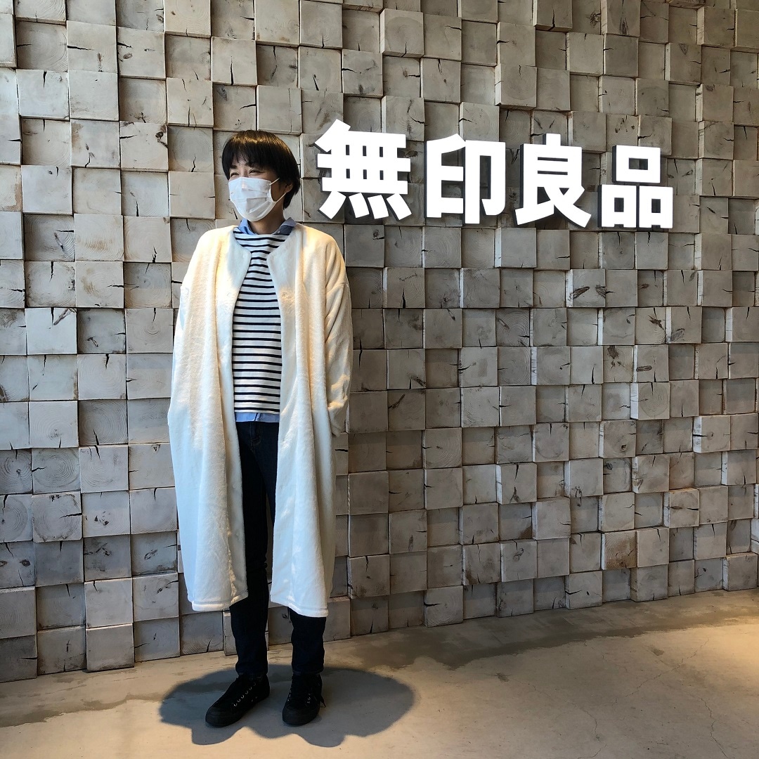着る毛布カーディガン1