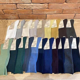 【コープさっぽろやまはな】紳士 足なり直角ズレ落ちにくいリブ編み靴下