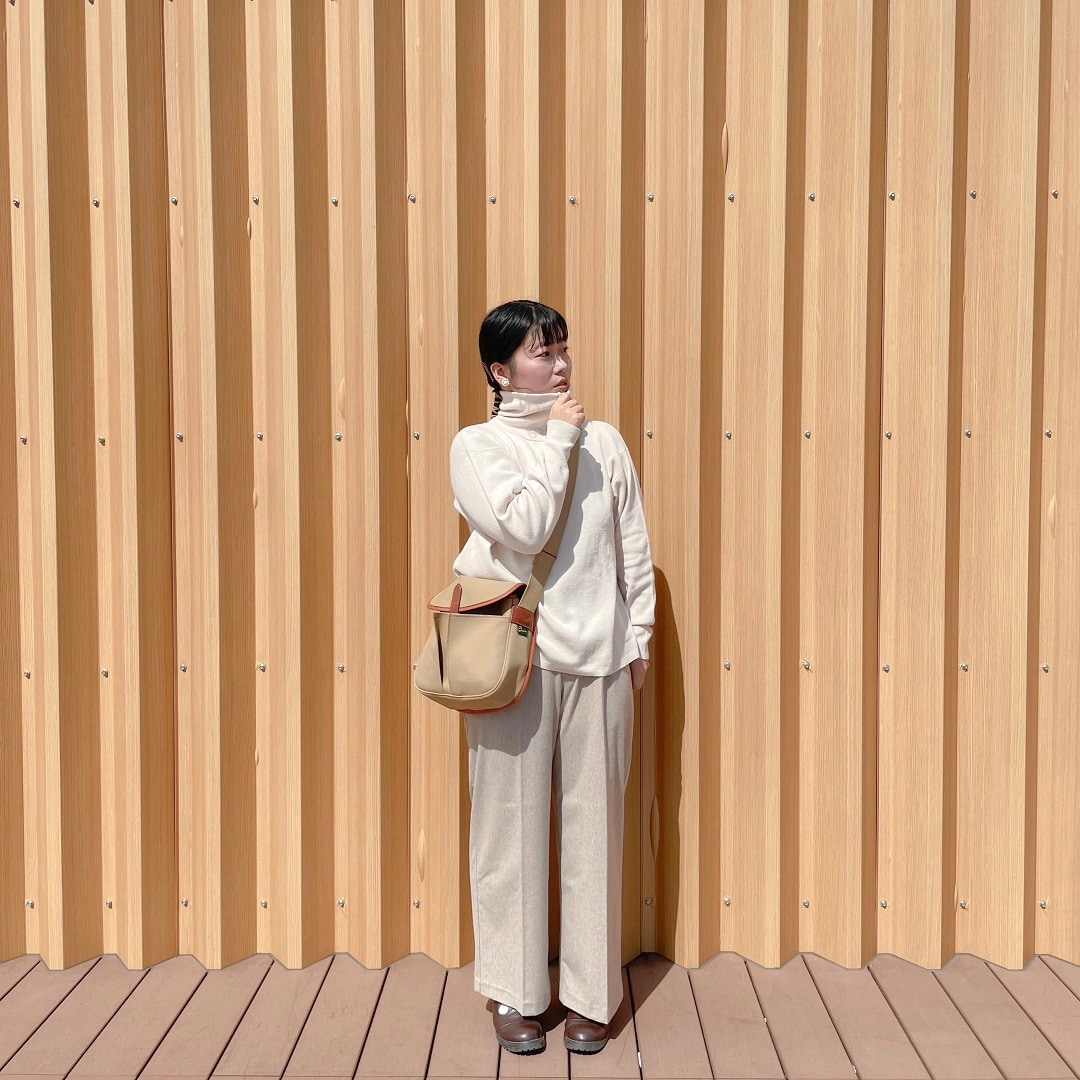 ハーフジップセーター①