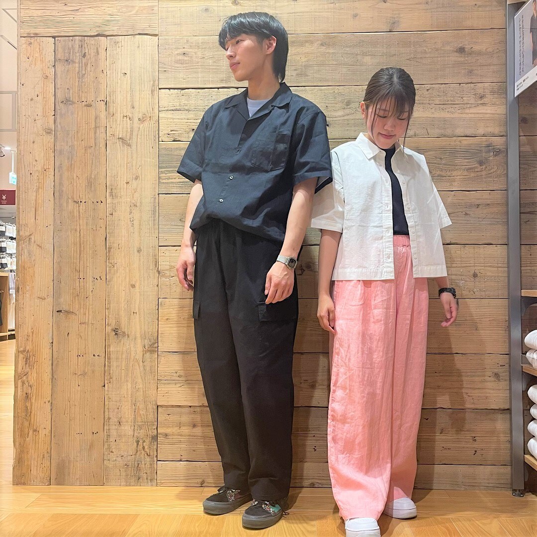 【ゆめモール柳川】シャツコーデ