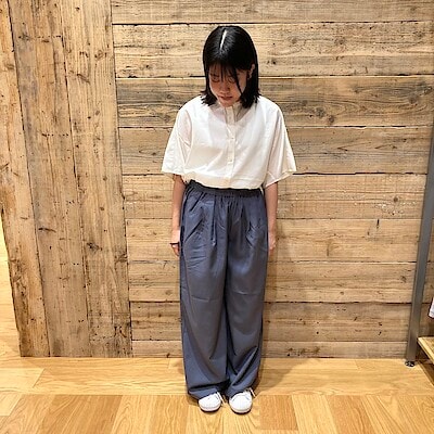 【ゆめモール柳川】セットアップもおすすめ、なめらかリヨセル混シリーズ