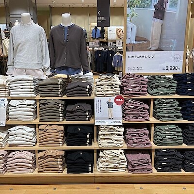 【イオン多賀城】店舗限定！無印良品週間おすすめ商品「婦人売れ筋アイテム」　