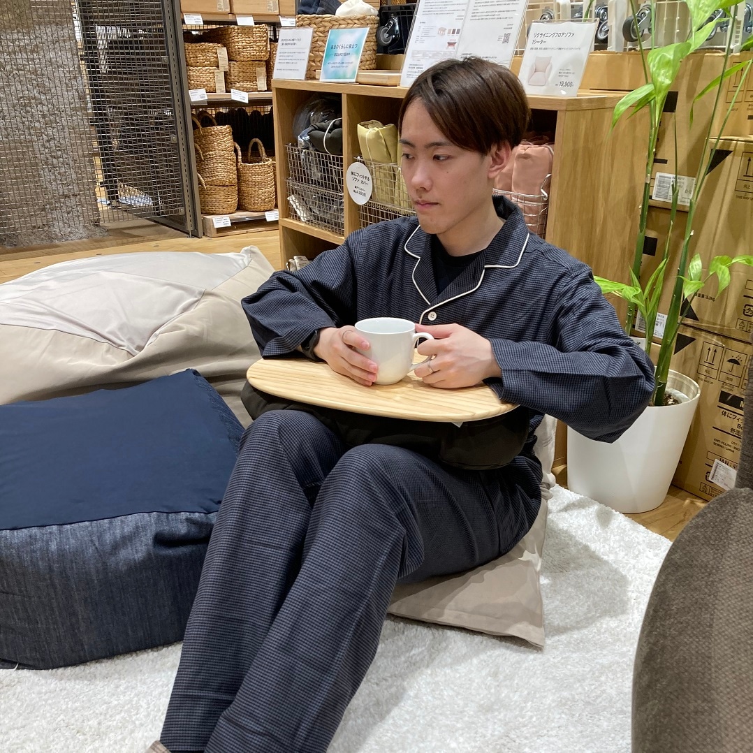 フランネルパジャマ着用の写真１