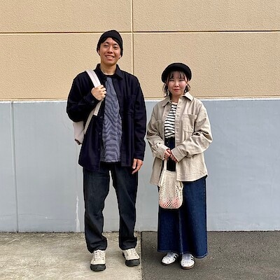 【ヨークベニマル西富山】秋にぴったり。フランネルでおそろいデートコーディネート！