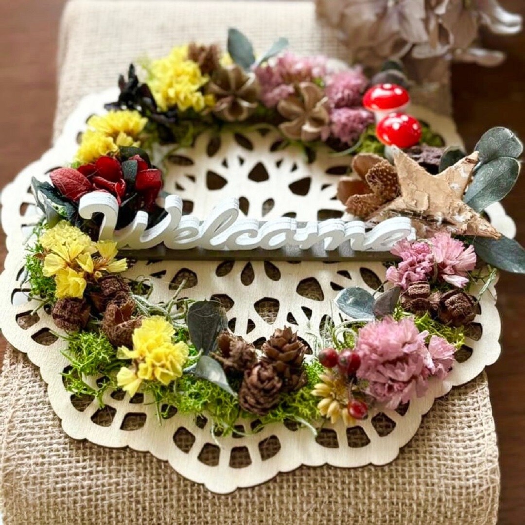 いわて生協盛岡向中野】お花のウェルカムボードワークショップ｜ 無印良品