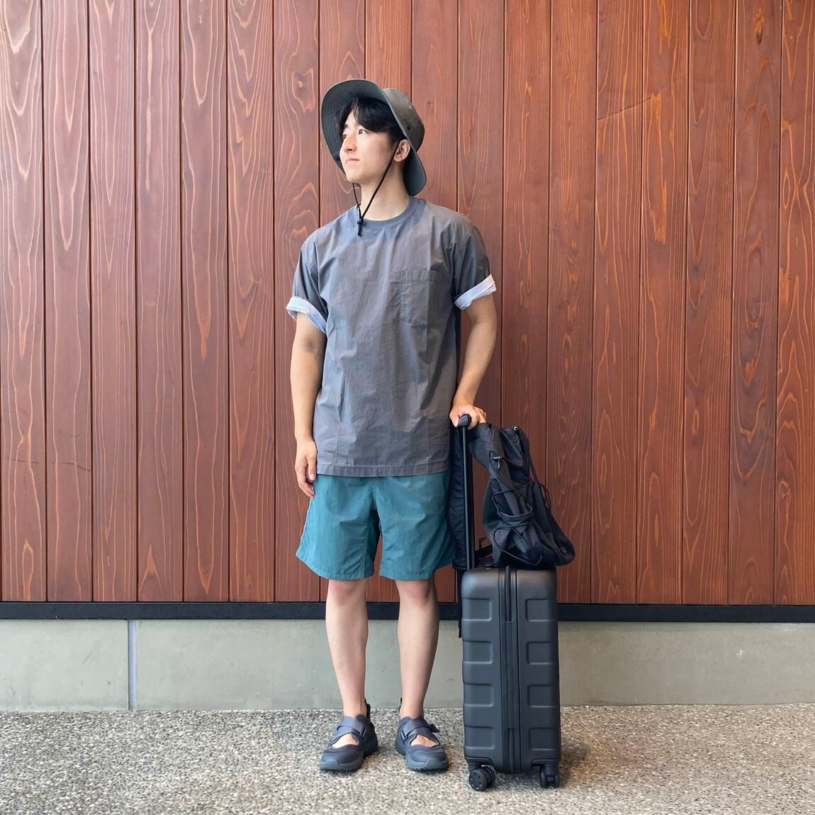 【いわて生協盛岡向中野】身長171cm　堀切さん　ライトスウェット_ma97wr