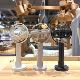 【茅野】角度が変えられる充電式ハンディファン