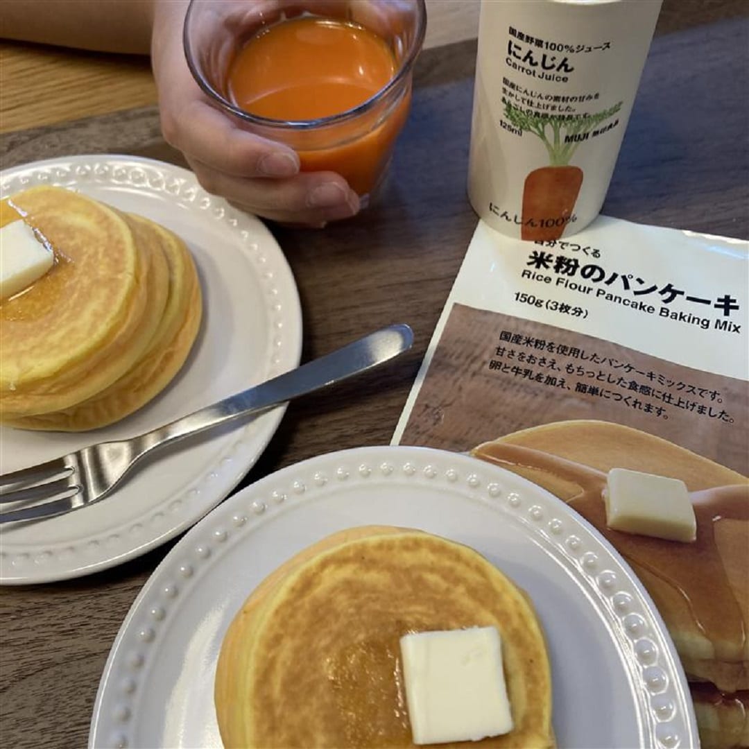 米粉のパンケーキ