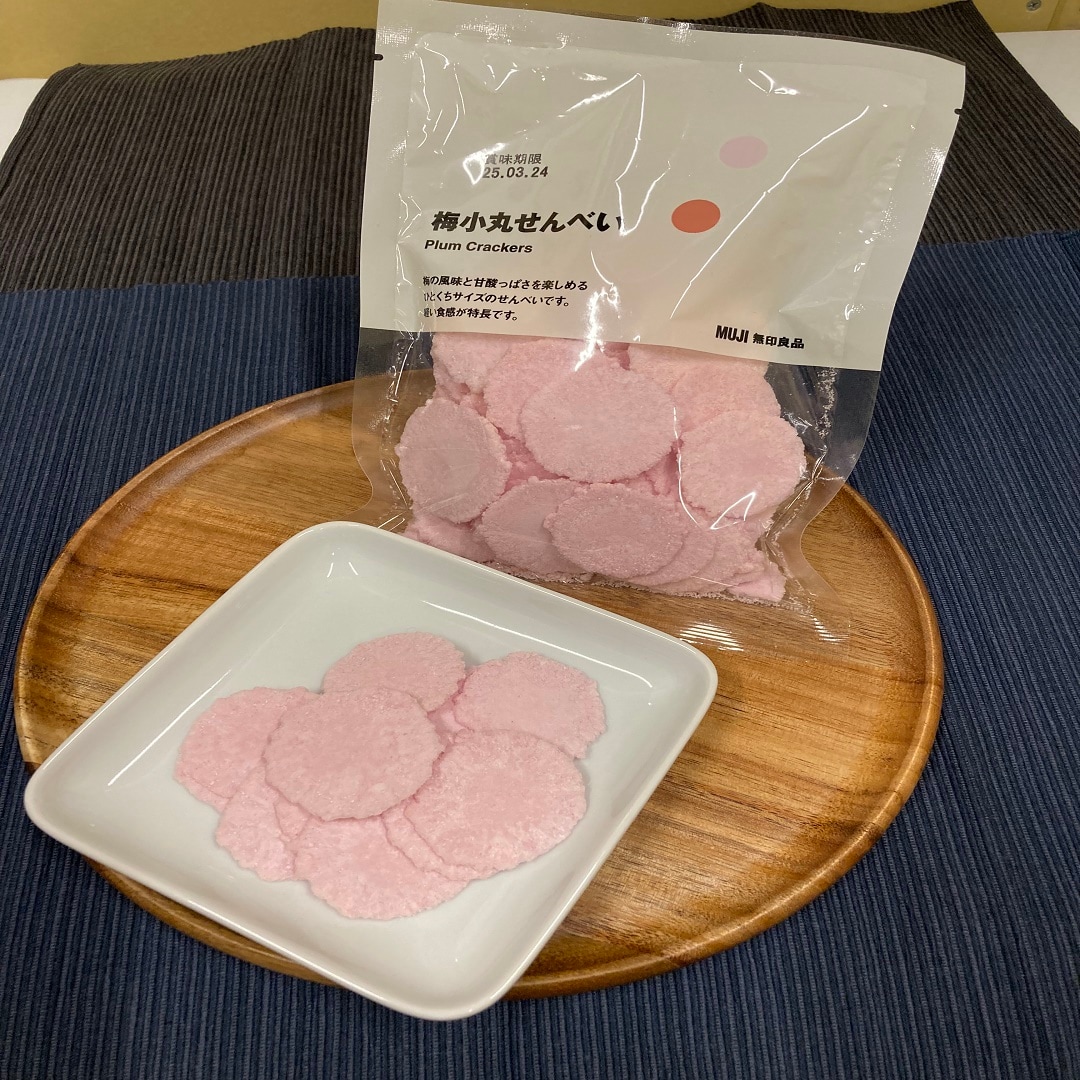 梅小丸せんべい　ぽち菓子