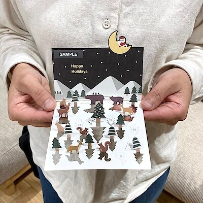 【茅野】めくって楽しむカウントダウンカード