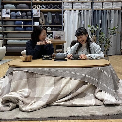 【茅野】こたつにもなるローテーブルのご紹介　