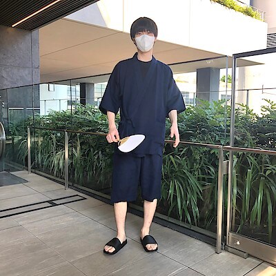 【なんばスカイオ】夏のおともに甚平はいかがでしょうか　