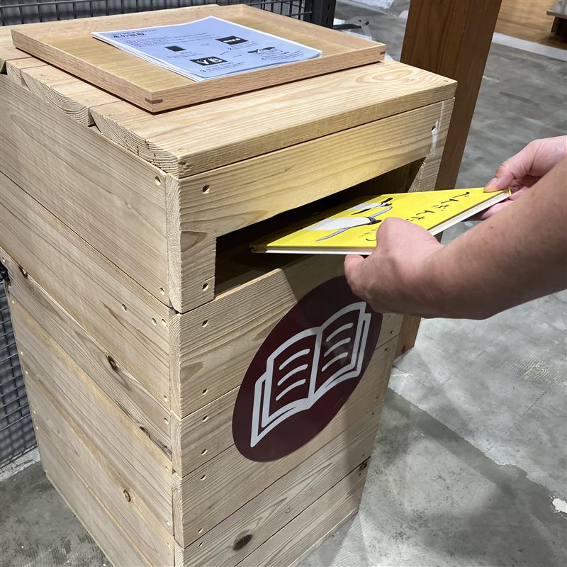 【みのおキューズモール】ご家庭で不要になった本、お持ちください。