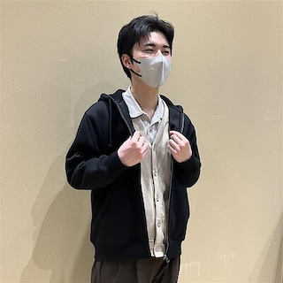 【みのおキューズモール】着回しのきく「紳士 スウェット フルジップパーカー」