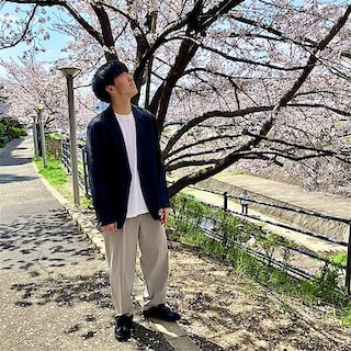 【みのおキューズモール】さらっと便利！紳士ワンタックワイドパンツ