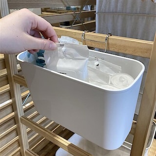 【みのおキューズモール】吊るして使える、小さな工夫の収納ケース