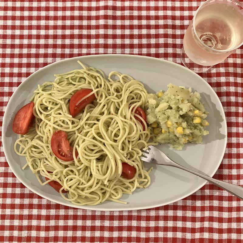 【みのおキューズモール】ひと袋で２度おいしい！あえるだけのパスタソース