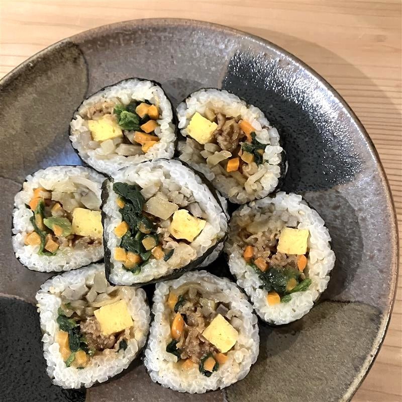 【みのおキューズモール】レンジで簡単！本格派のプルコギキンパ